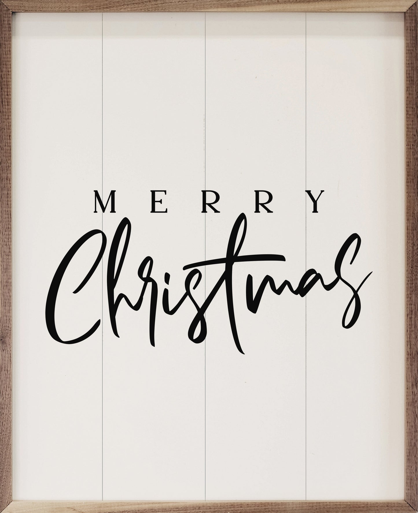 Merry Christmas Fancy White