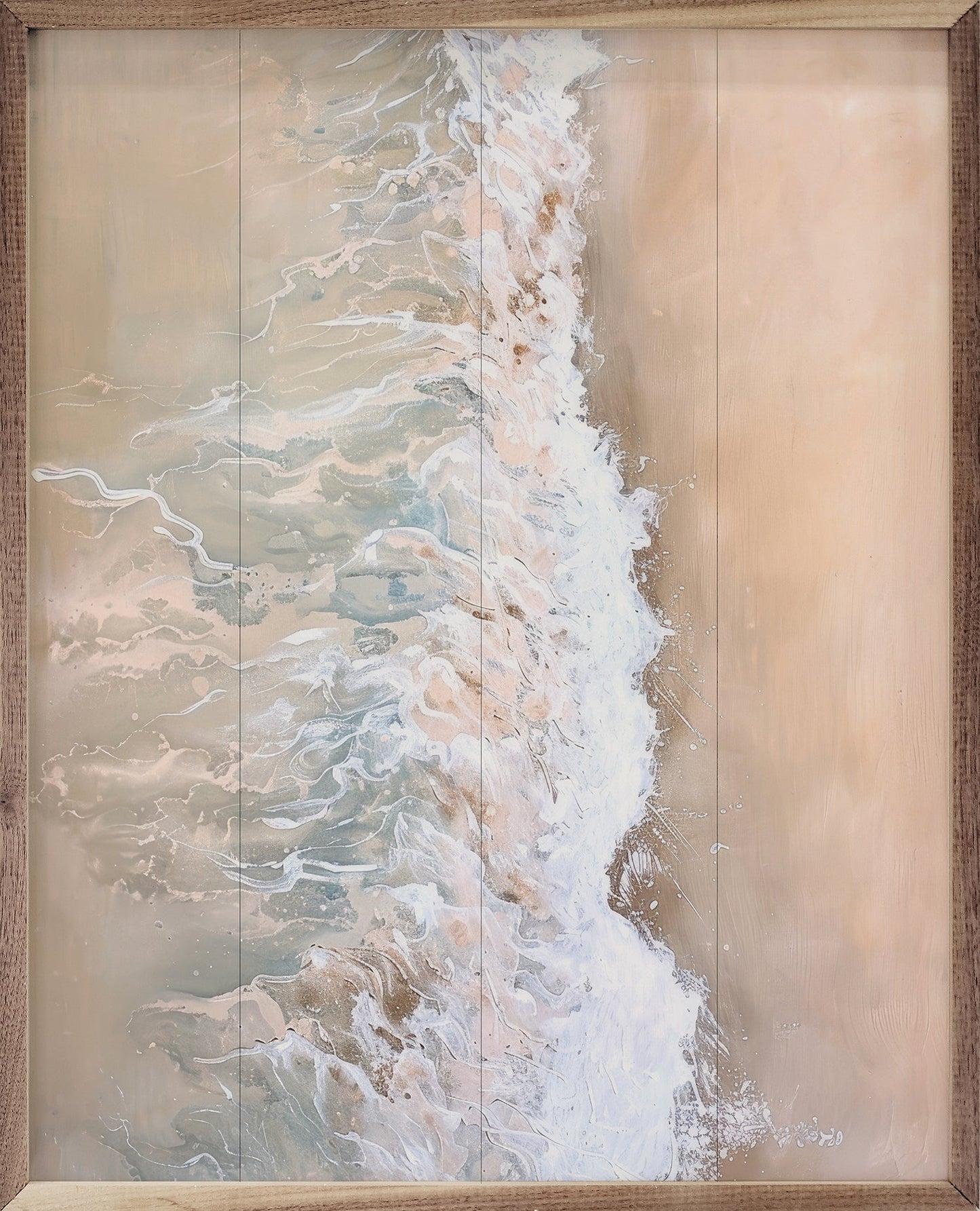 Neutral Coast I By Petals Prints Design