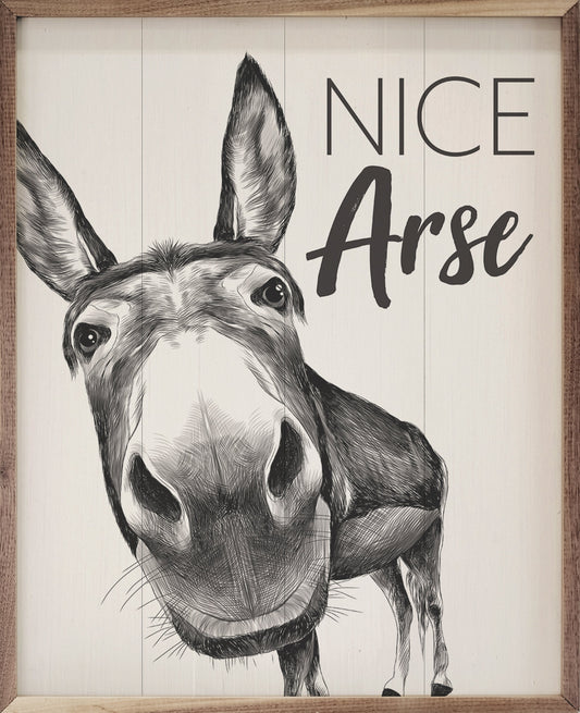 Nice Arse Mule White