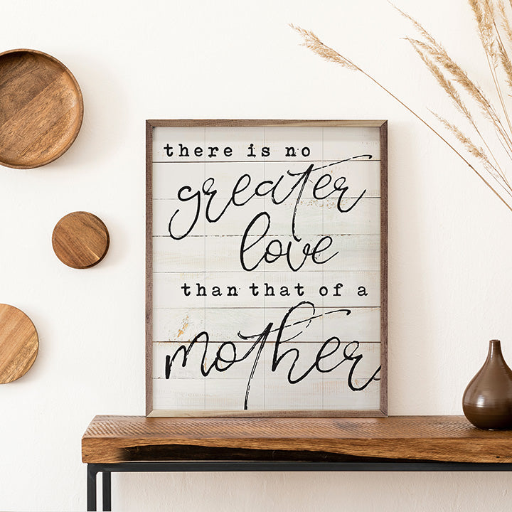 No Greater Love Than A Mother Whitewash