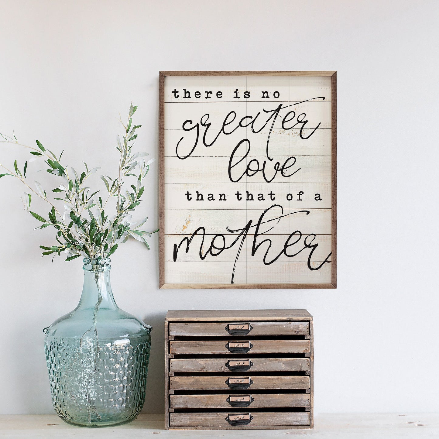 No Greater Love Than A Mother Whitewash