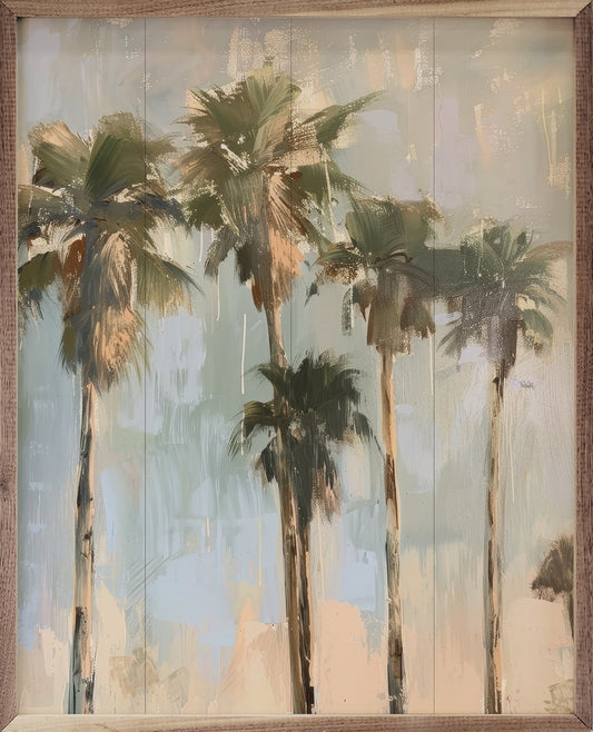 Painted Palms By Petals Prints Design
