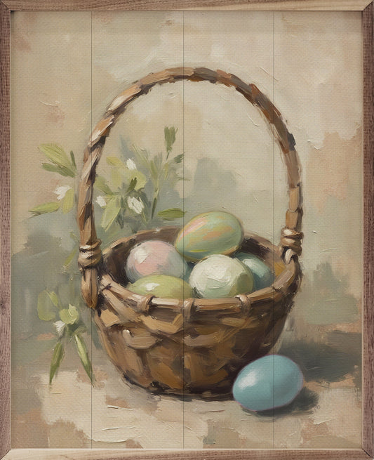 Pastel Easter Basket