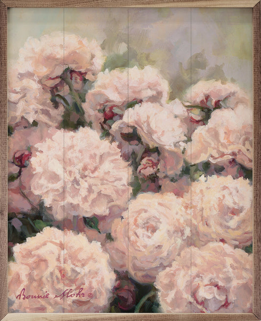 Peonies Blush By Bonnie Mohr