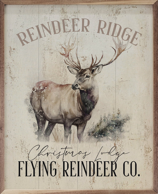 Reindeer Ridge Classic Whitewash