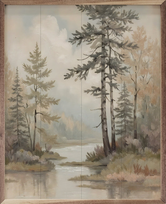 River Through The Pines