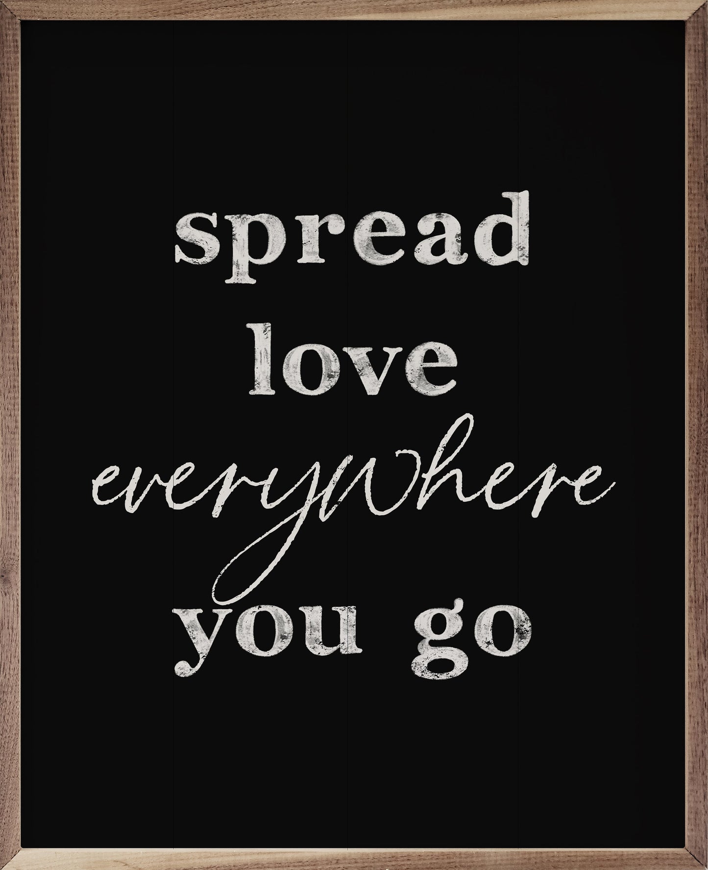 Spread Love Everywhere Black