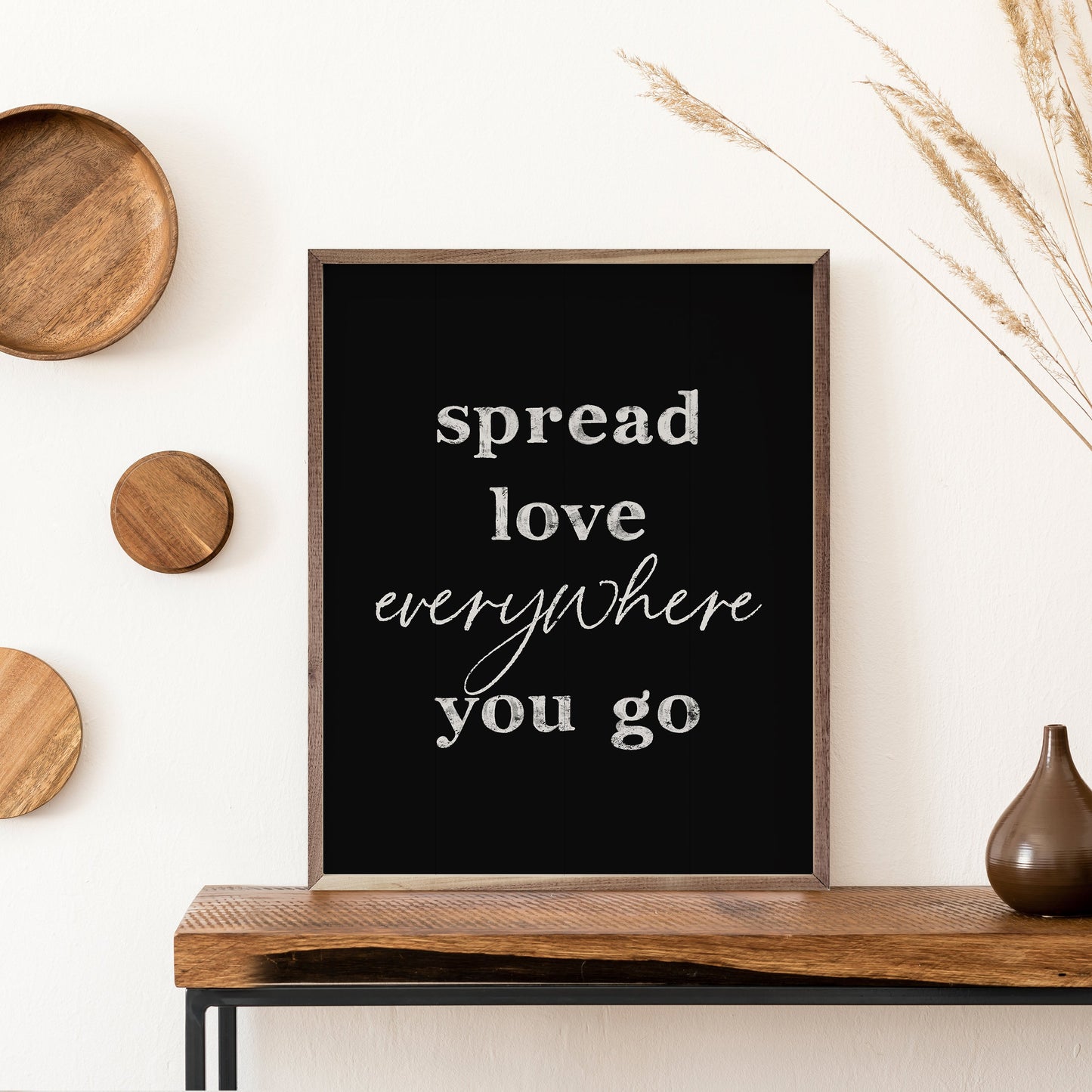 Spread Love Everywhere Black