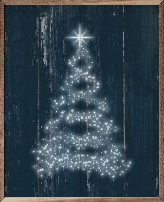 Star Tree Blue