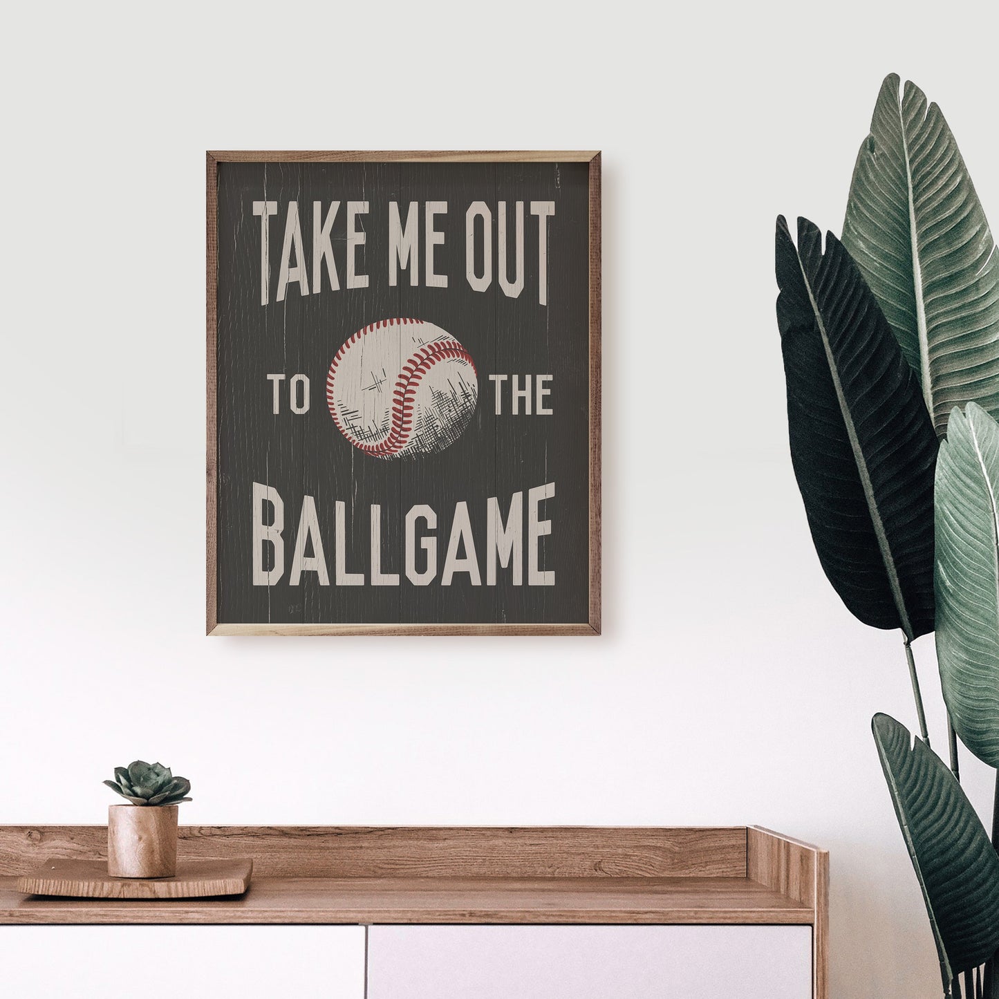 Take Me Out To The Ballgame Baseball
