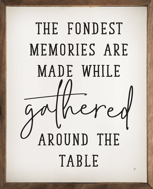 The Fondest Memories White