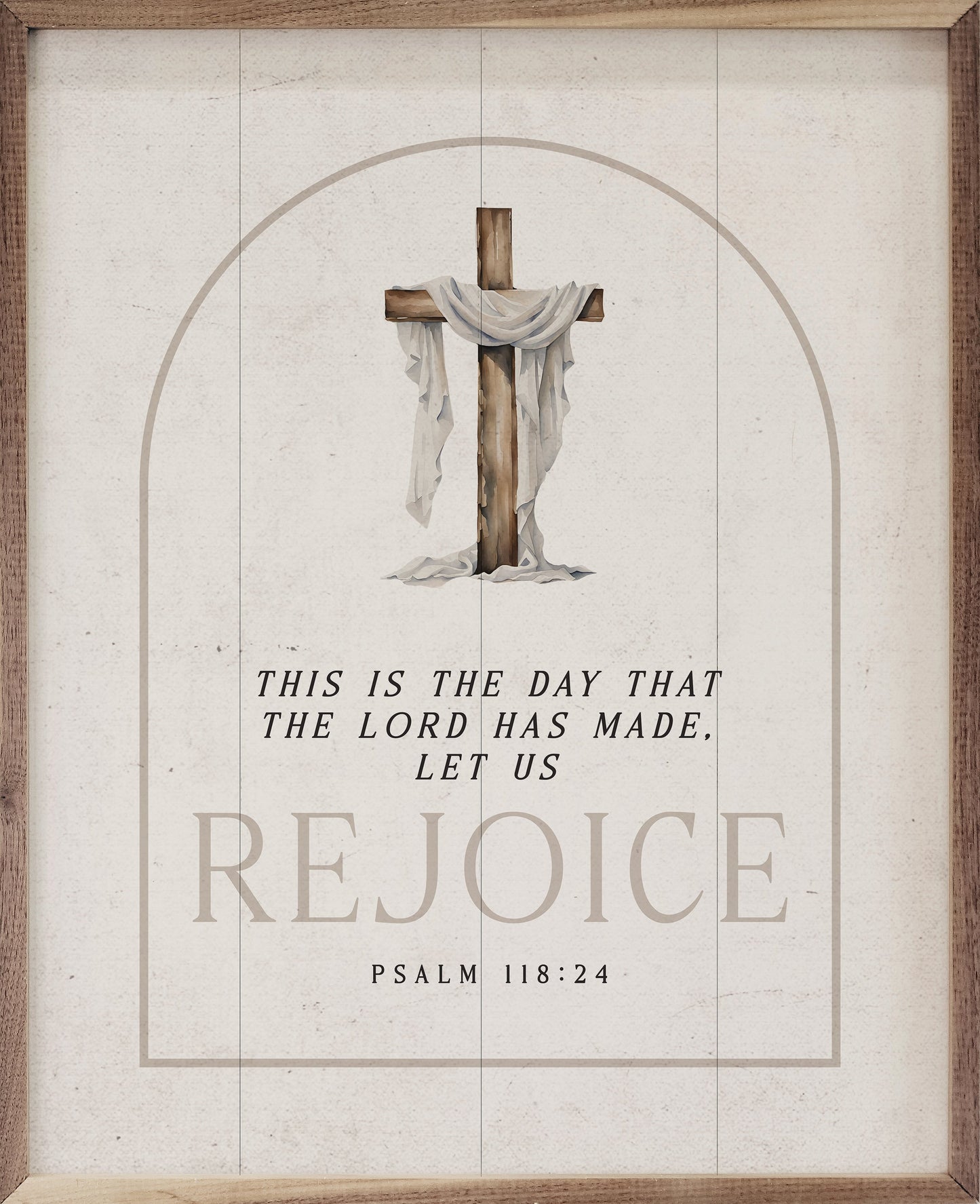 This Is The Day Psalm 118 24 Cross White