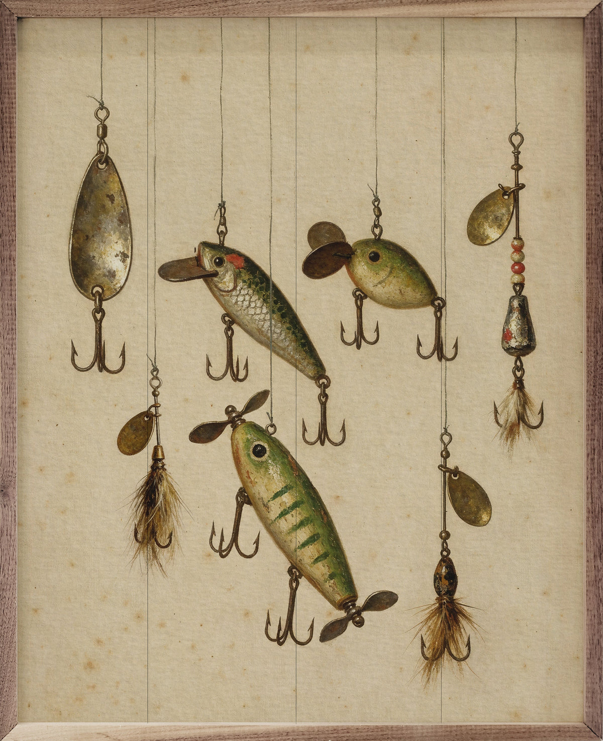 Vintage Fishing Lures Collection
