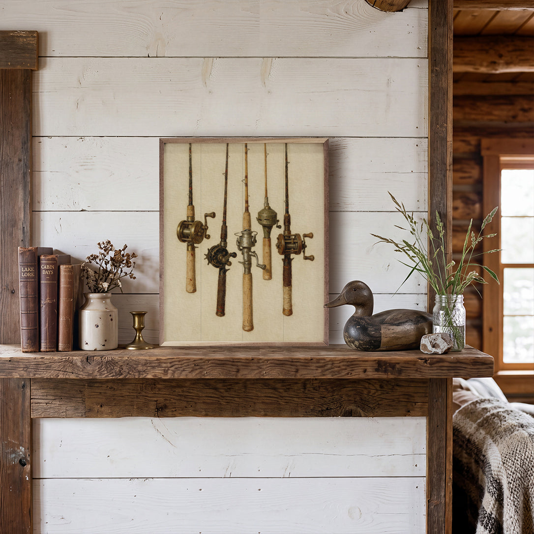 Vintage Fishing Rods And Reels