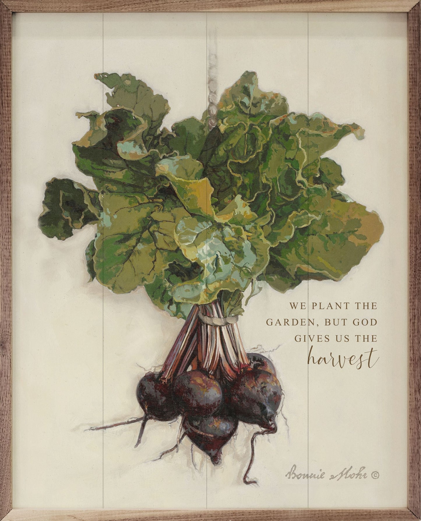 We Plant The Garden Beets By Bonnie Mohr
