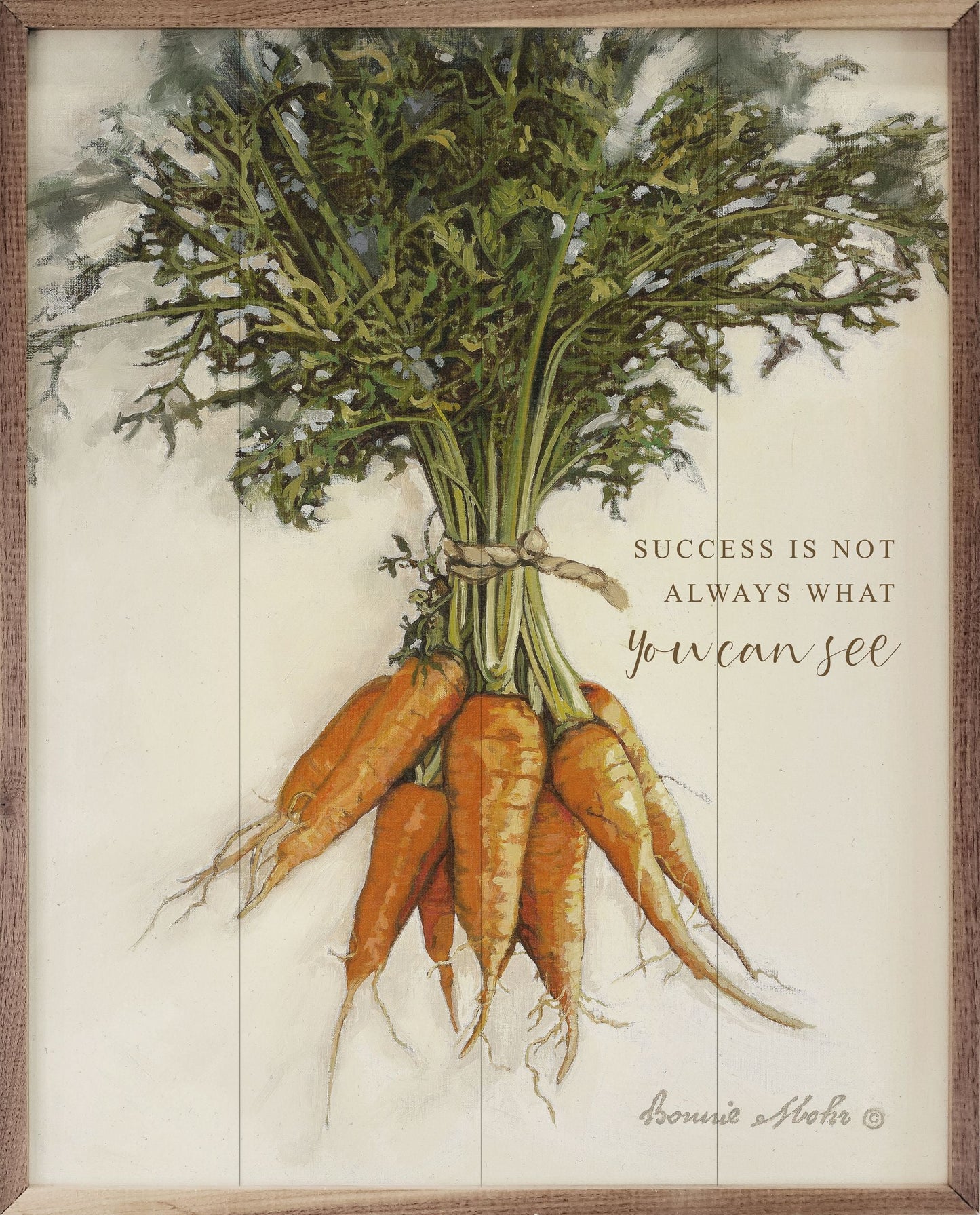 What You Can See Carrots By Bonnie Mohr