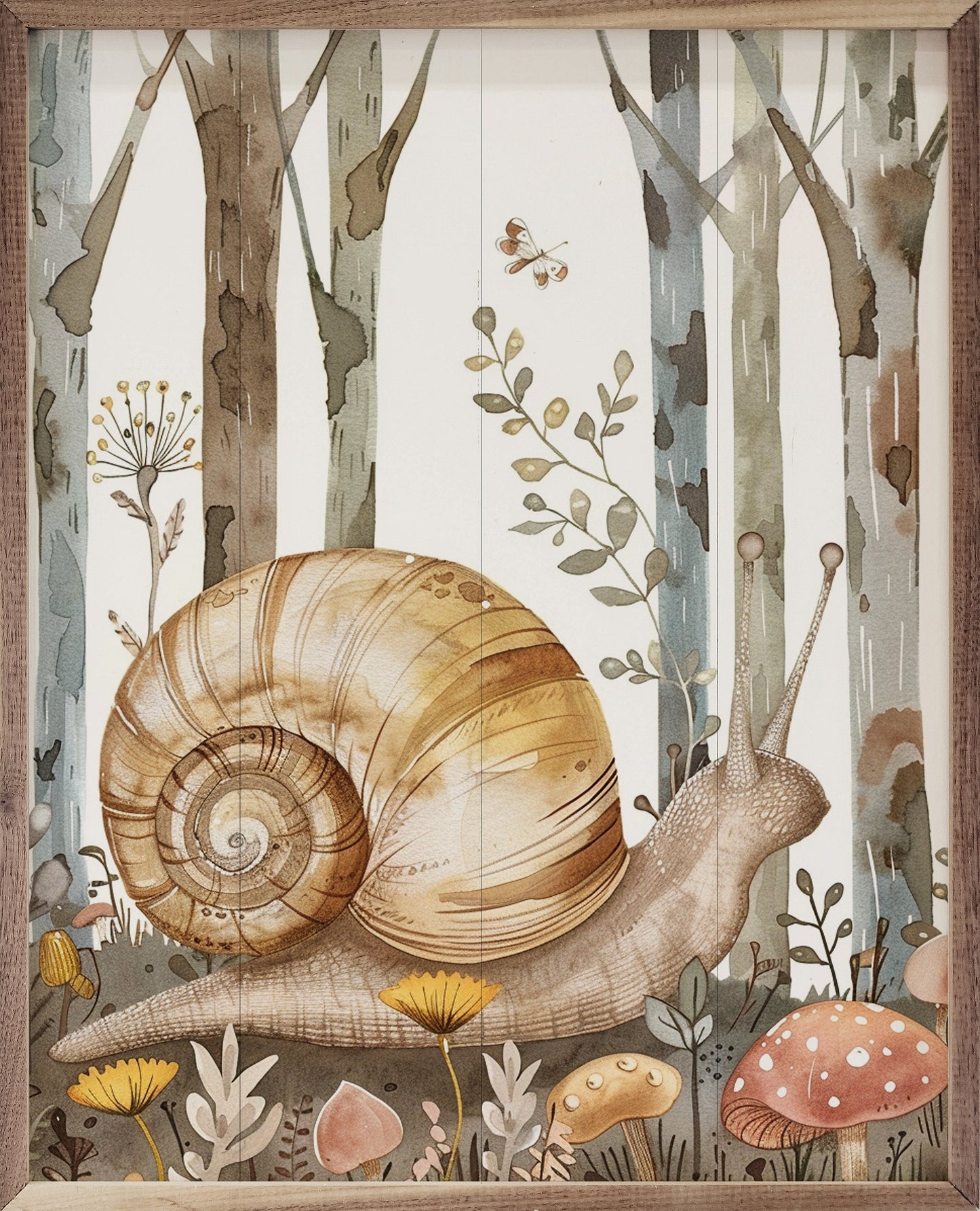 Woodland Animal Snail