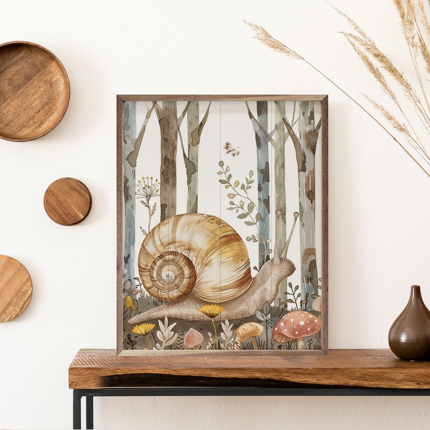 Woodland Animal Snail