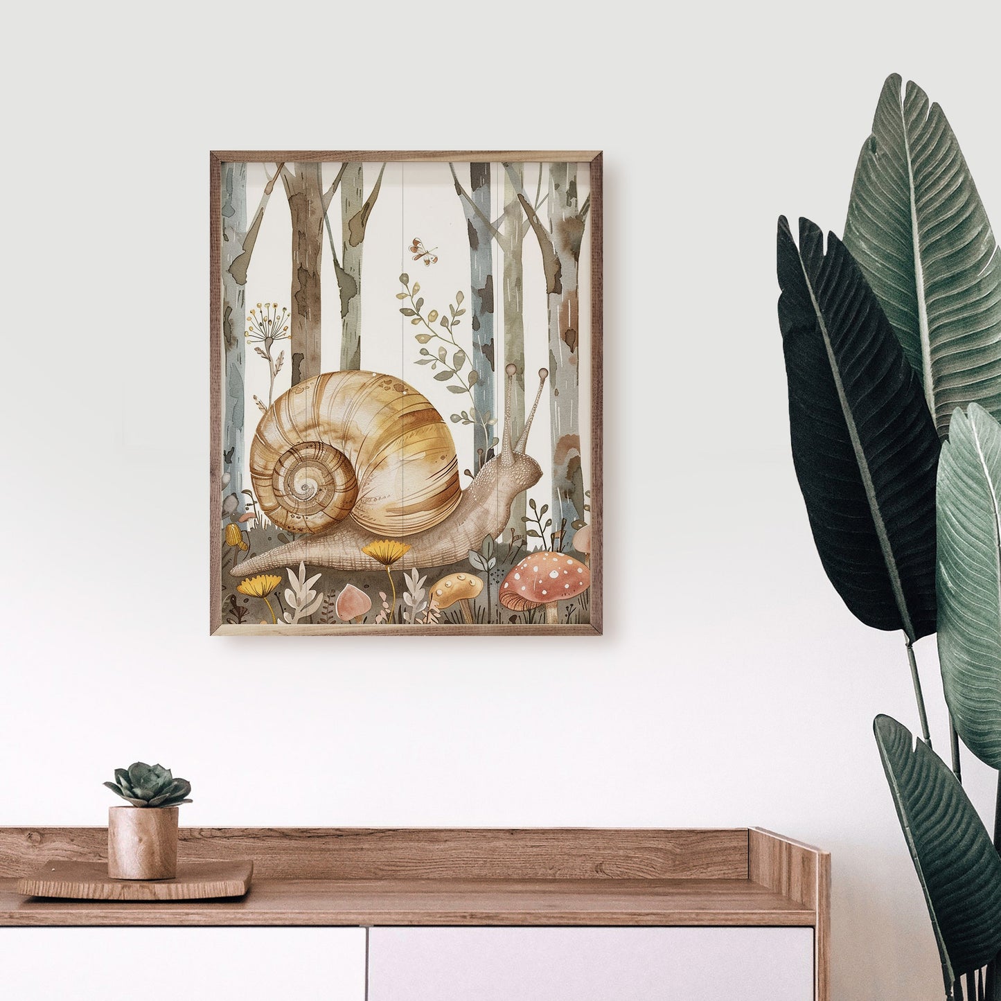 Woodland Animal Snail