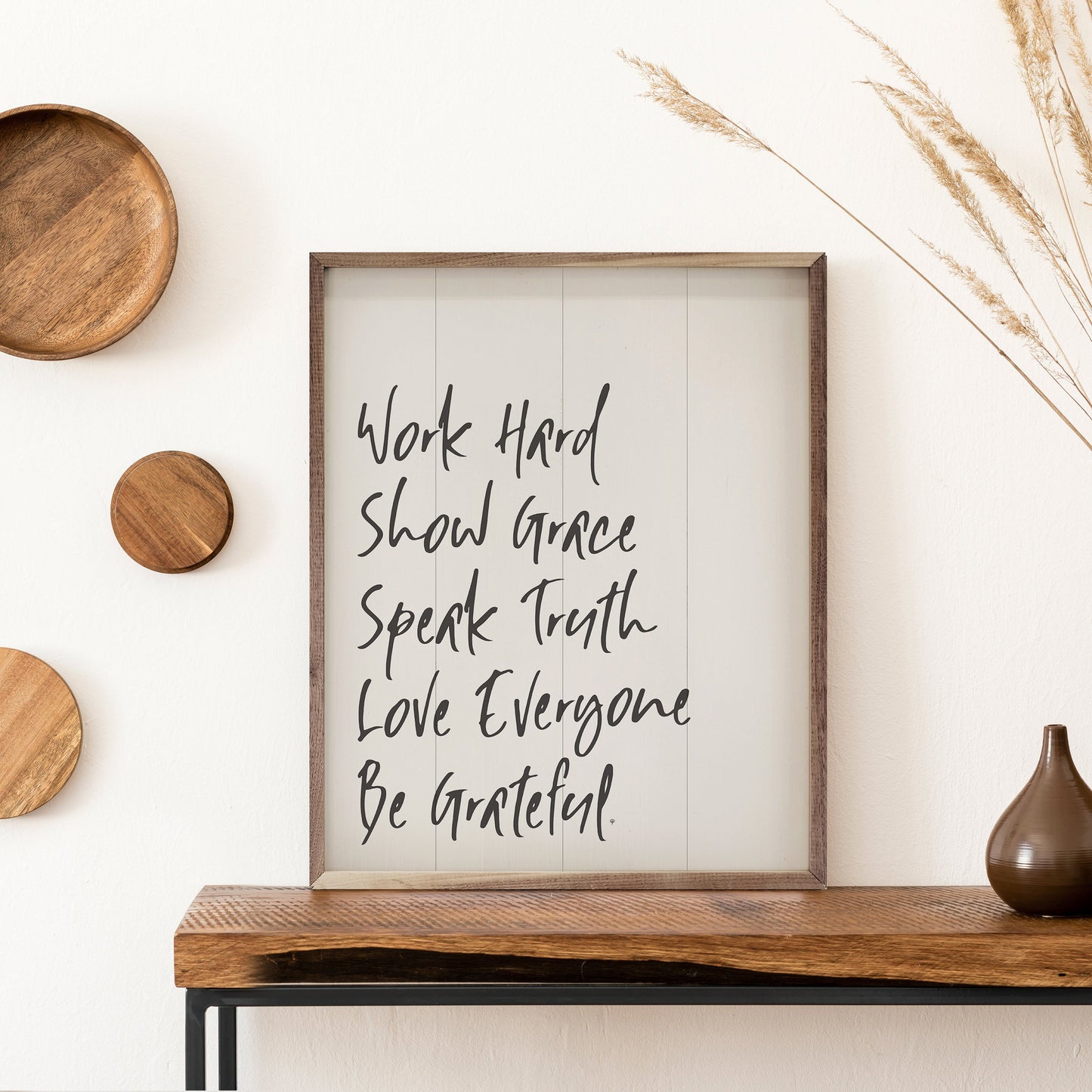 Work Hard Show Grace