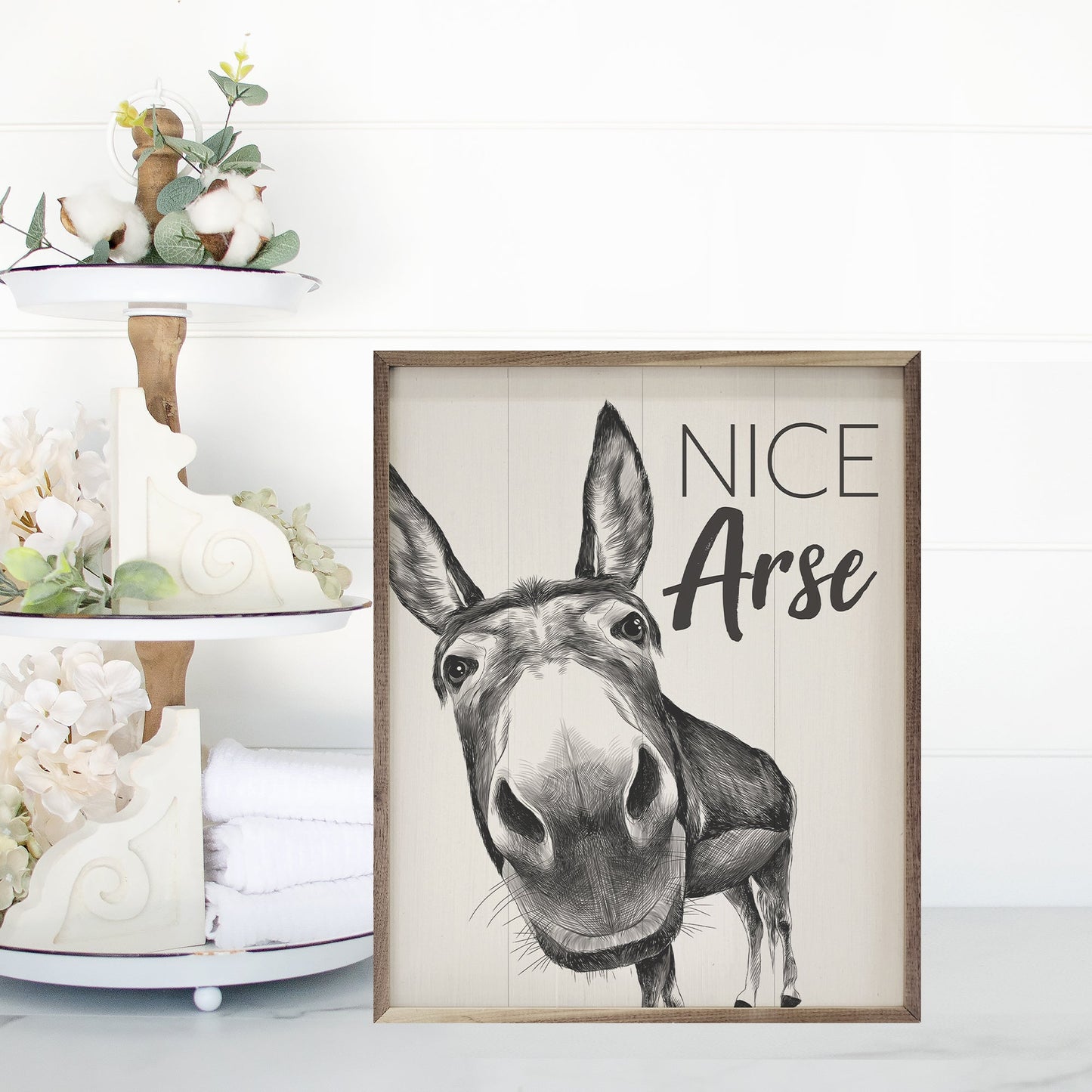 Nice Arse Mule White