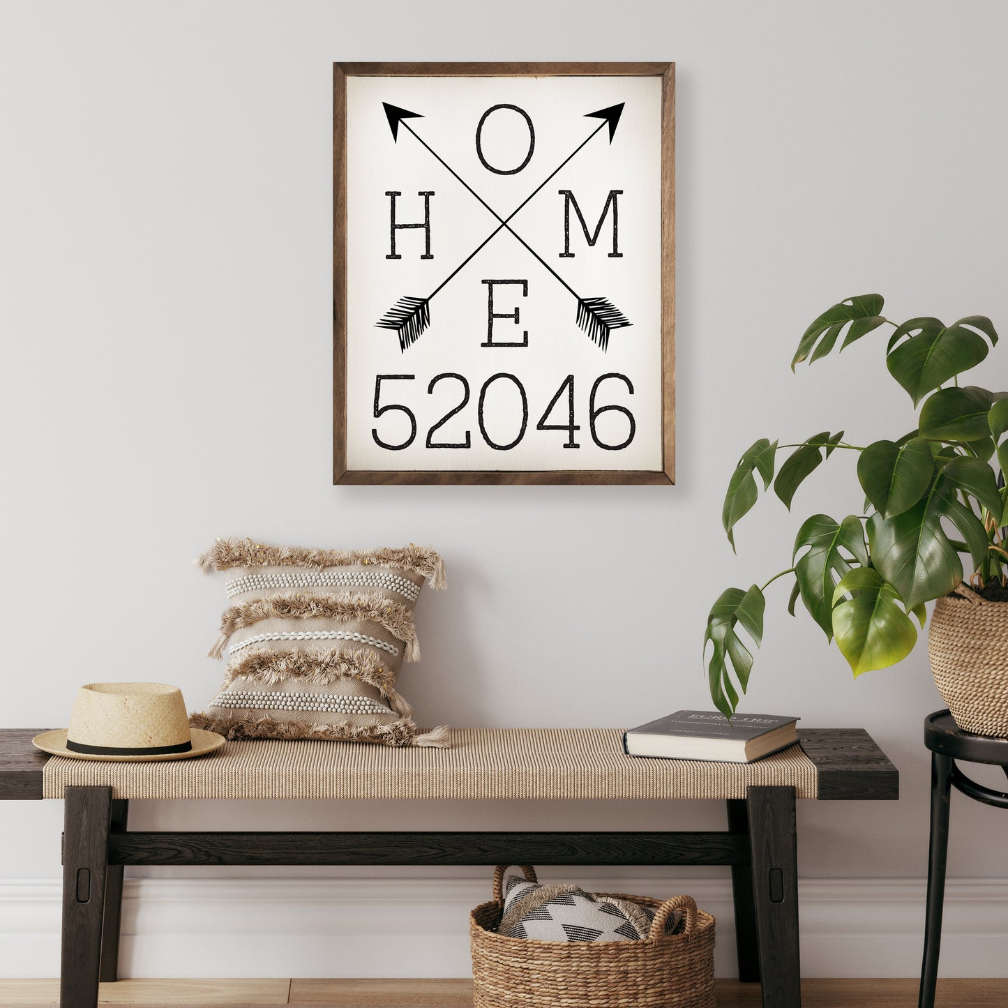 Home Arrows Personalized Zip