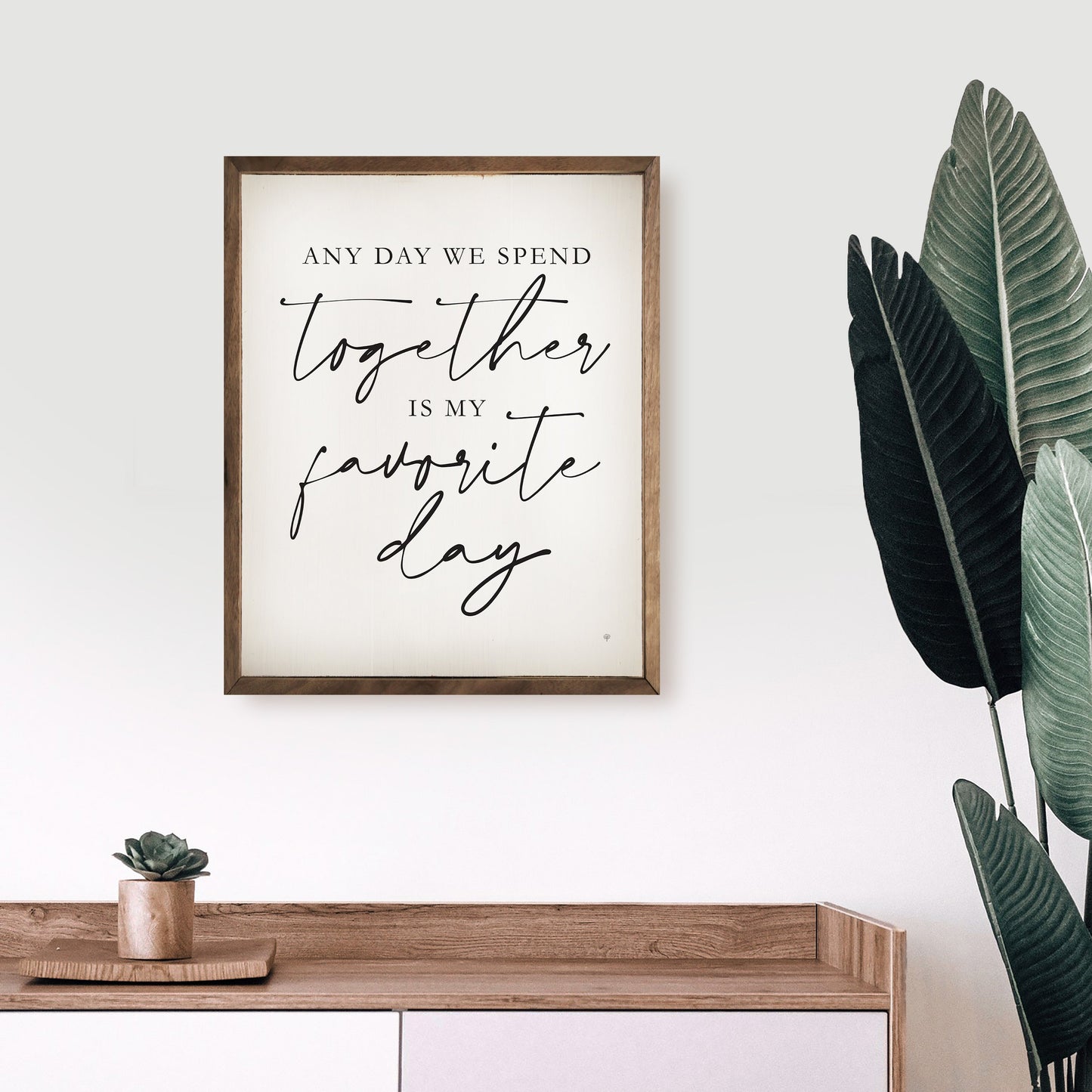Together Is My Favorite Day White