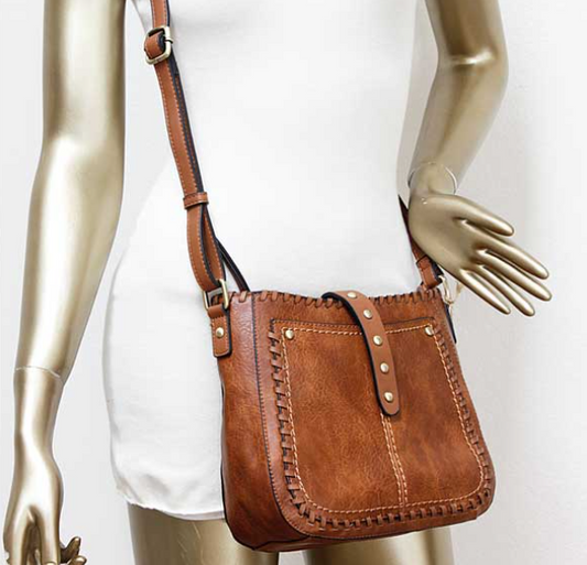 Pond - Distressed Buffalo Vegan Leather Purse  image 0