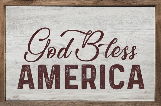 God Bless America Whitewash image 0