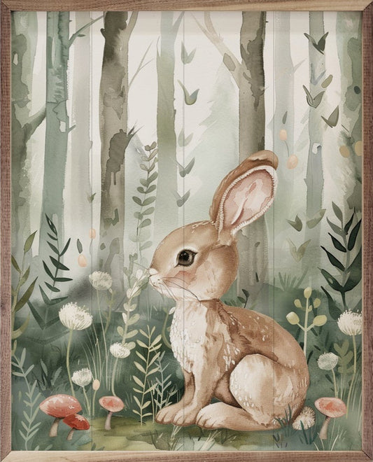 Woodland Animal Bunny image 0