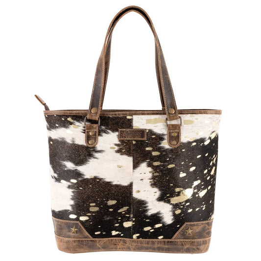 Genuine Leather Tote w/Laptop Compartment