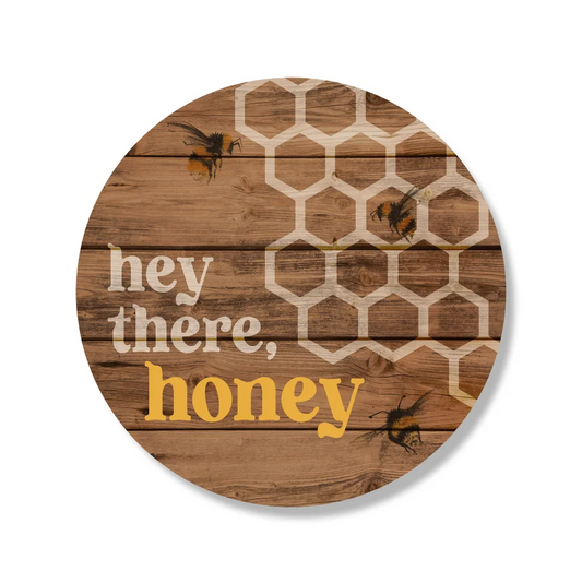 Hey There Honey Wood Circle image 0