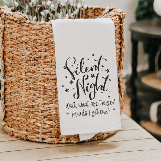 Silent Night Towel image 0