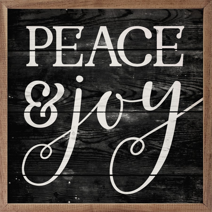 Peace And Joy Black image 0