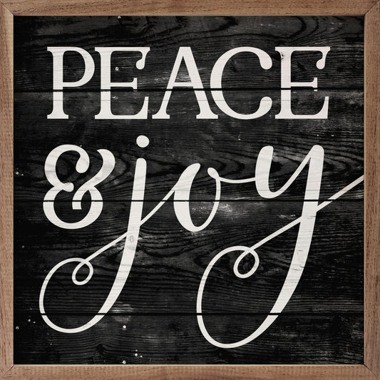 Peace And Joy Black image 0