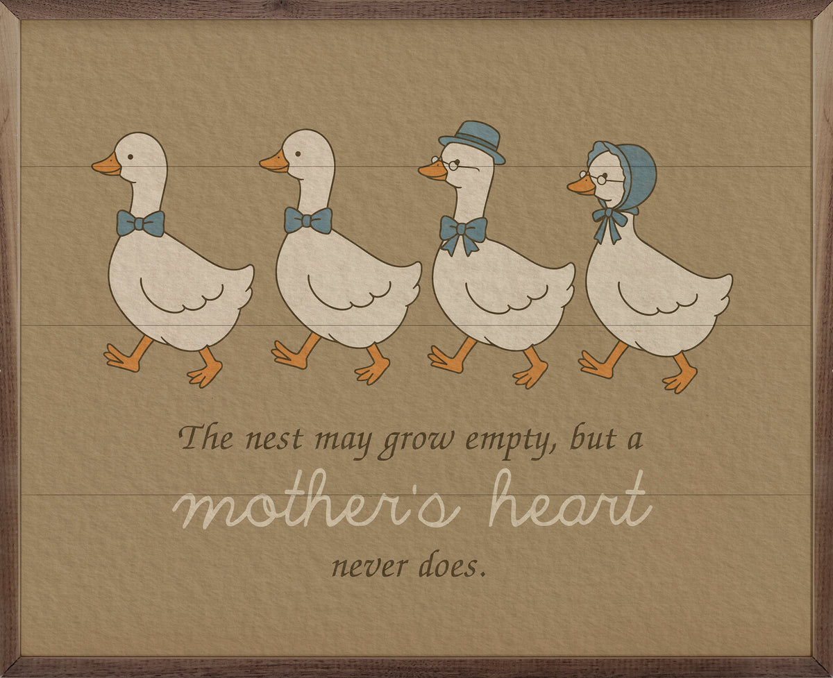 A Mother's Heart Goose