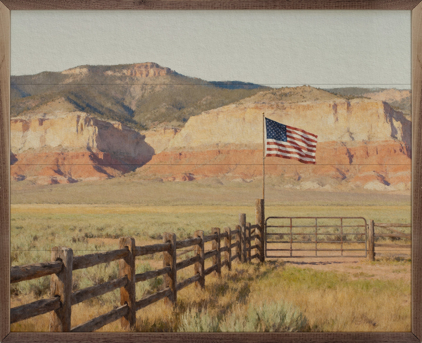 Americana Western Gate Mountains