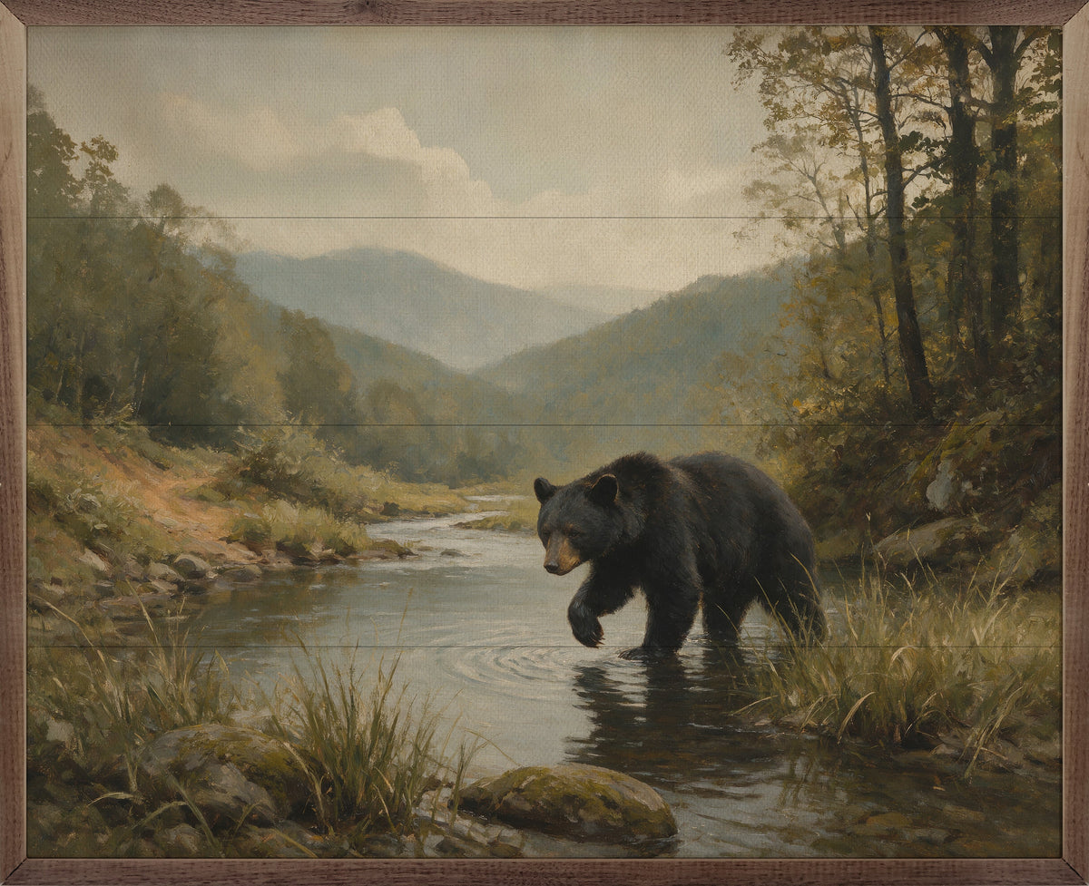 Black Bear Crossing
