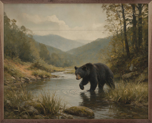 Black Bear Crossing