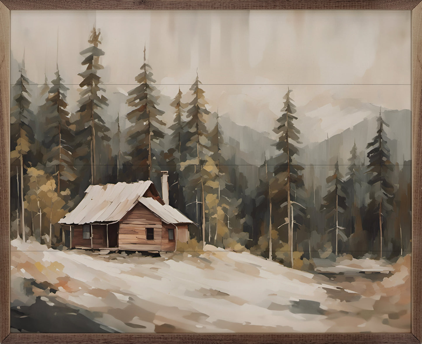 Cabin Within The Timber