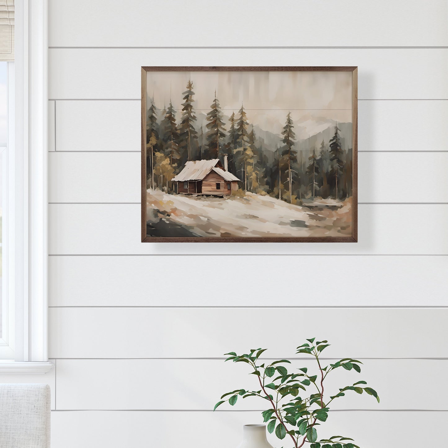 Cabin Within The Timber