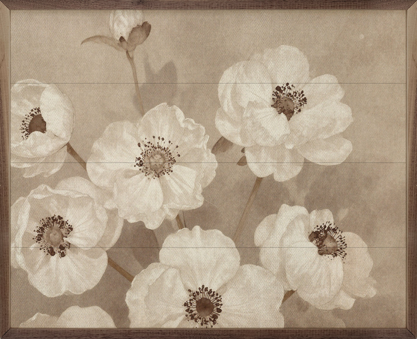 Cream Botanical Study