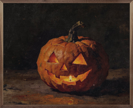 Glowing Jack O Lantern