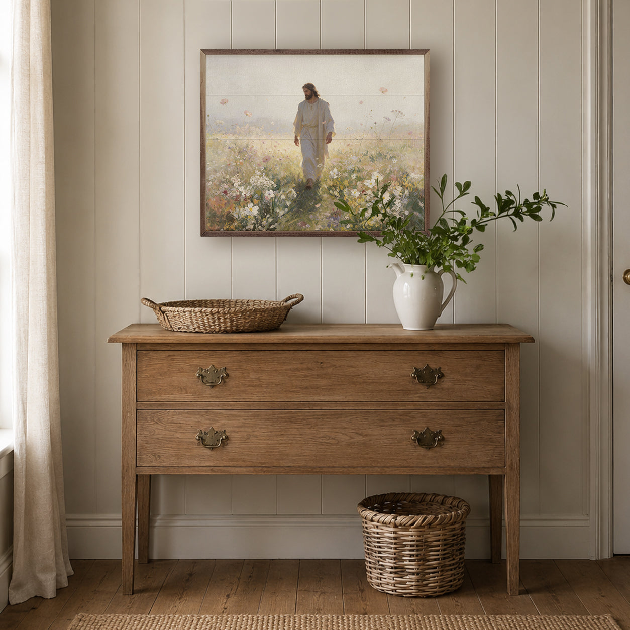 Jesus In The Garden Of Grace