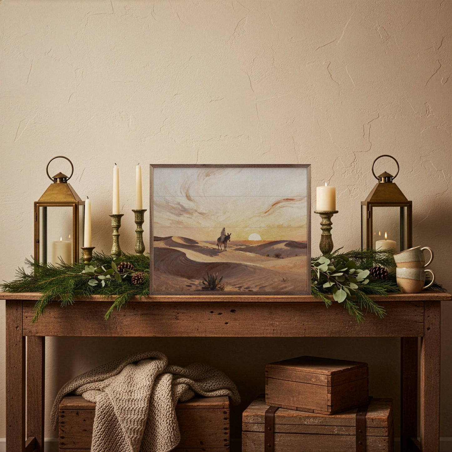 Mary In The Desert