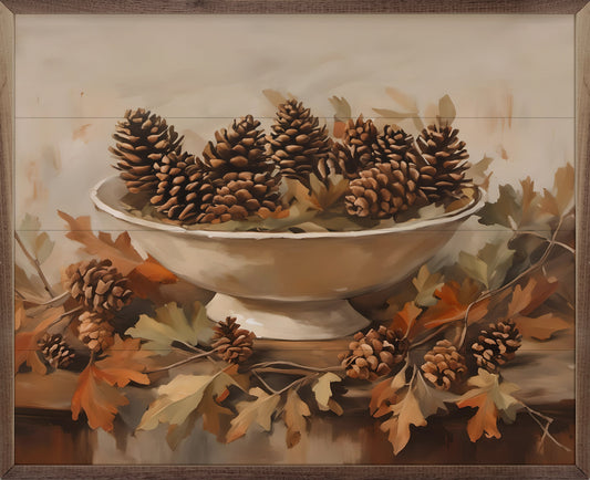 Pinecones Fall Centerpiece
