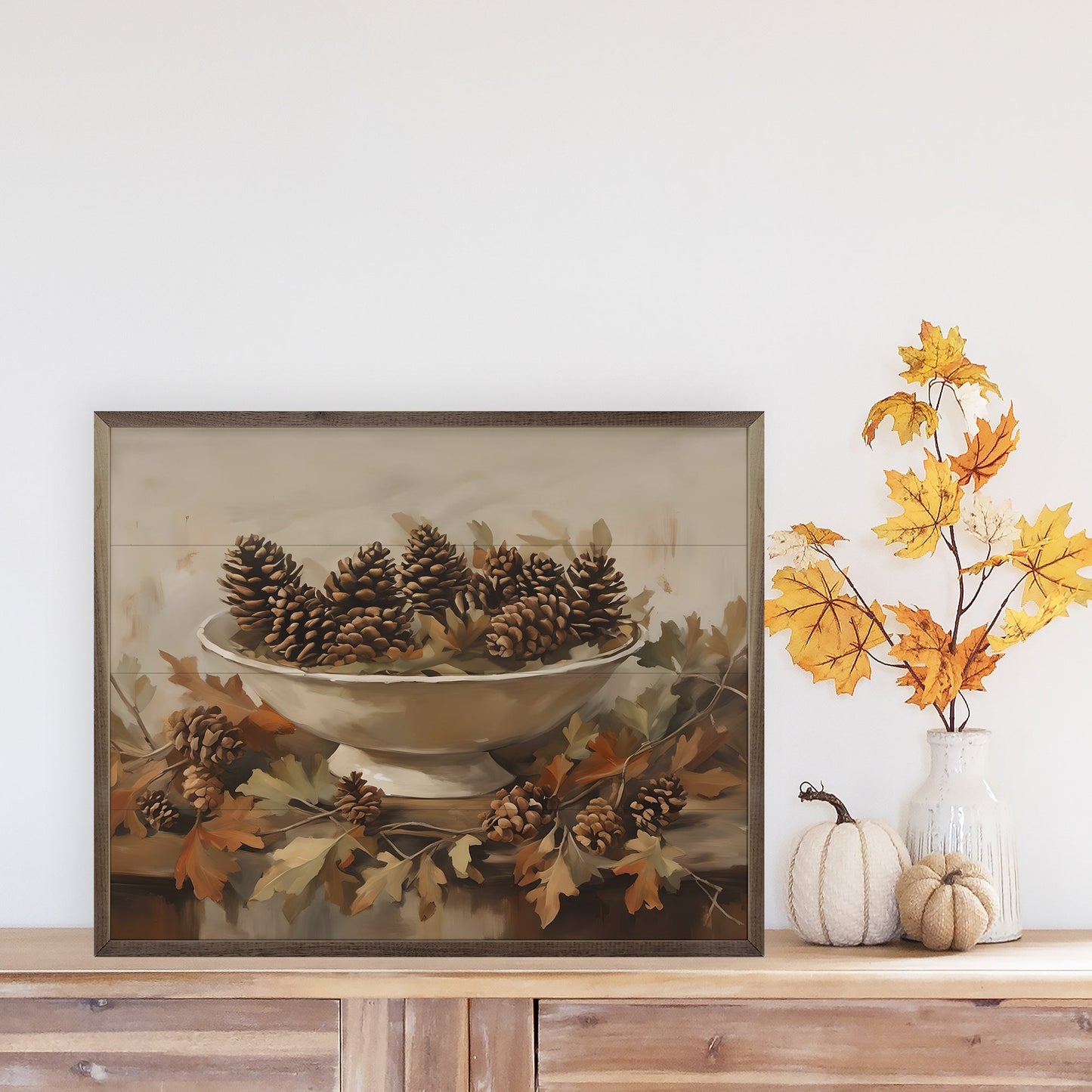 Pinecones Fall Centerpiece