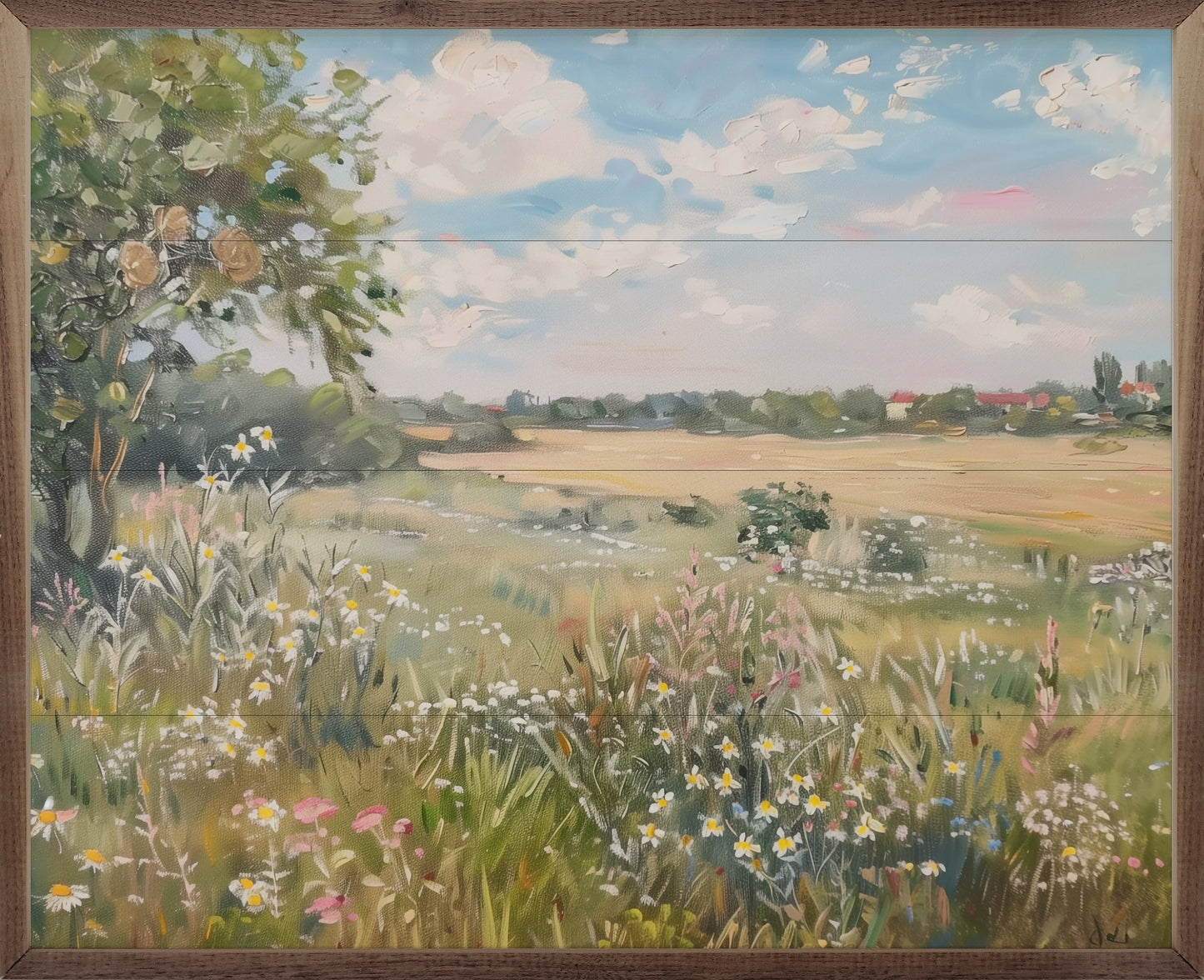 Summer Field By Nini Art