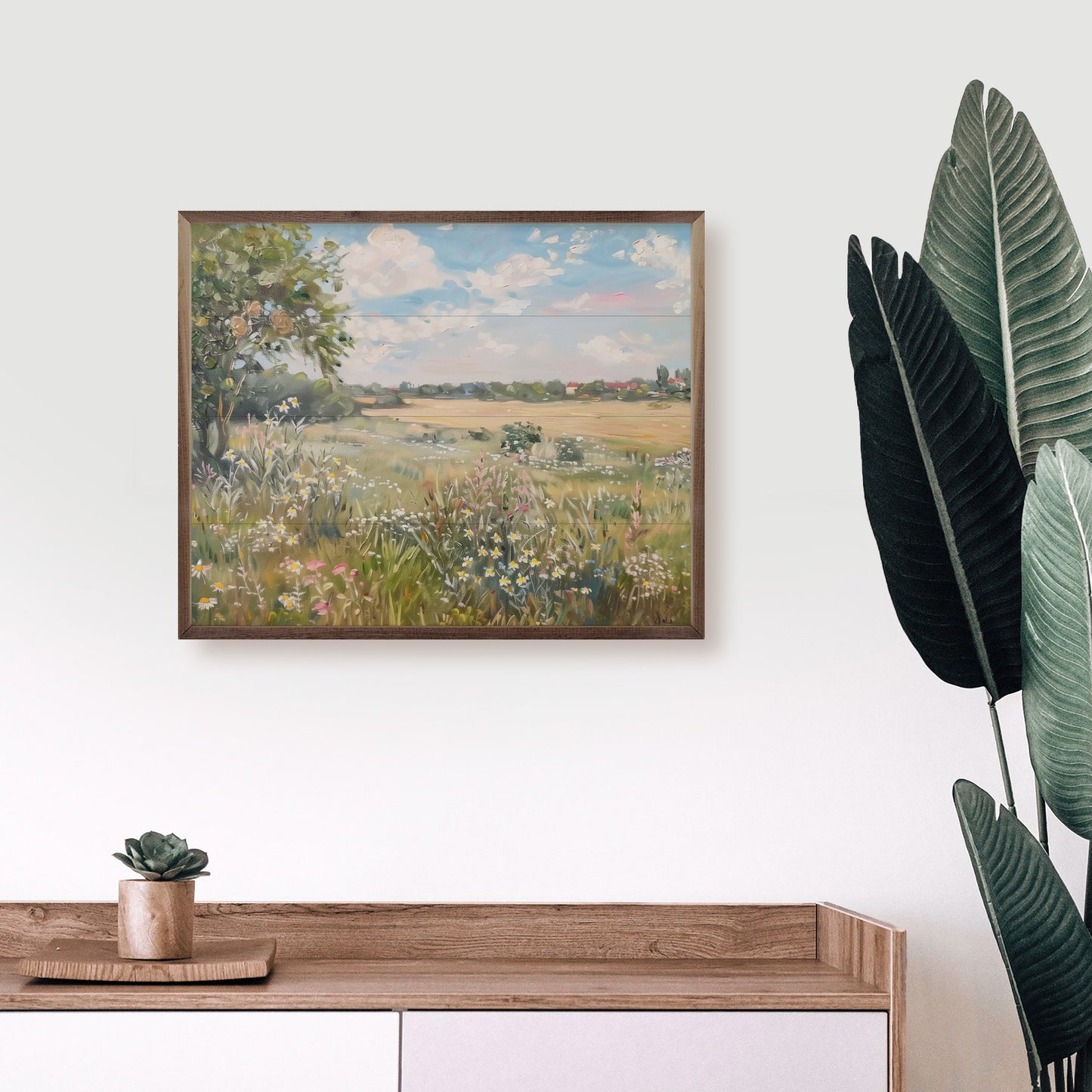 Summer Field By Nini Art