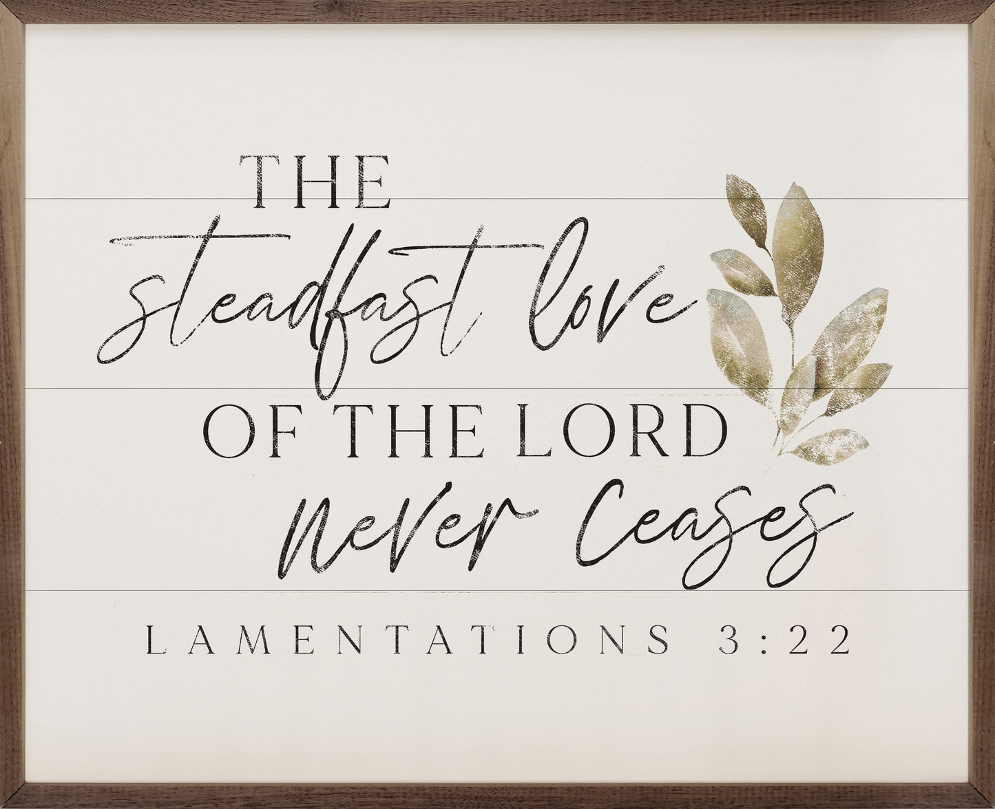 The Steadfast Love White